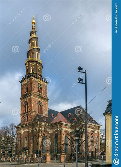 Church Of Our Saviour Copenhagen Denmark Stock Image Image Of Kirke