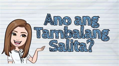Filipino Ano Ang Tambalang Salita Iquestionph Youtube