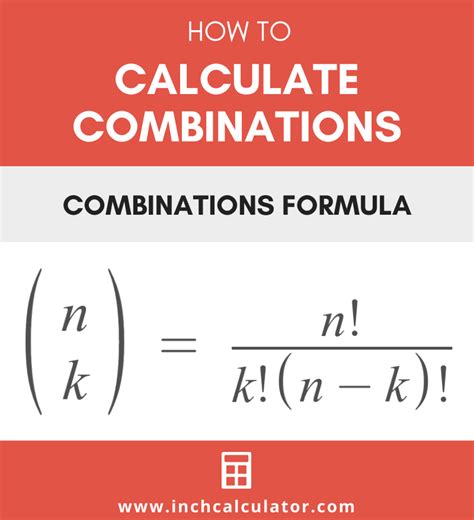 Combinations Calculator Calculate Ncr Inch Calculator