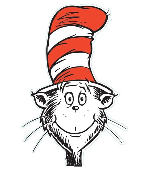 Free Printable Cat In The Hat Template Printable Templates