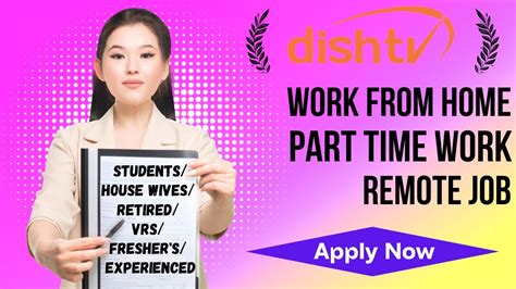 Dishtv Requitement 2022 Part Time Job 12th Pass Job Work From Home