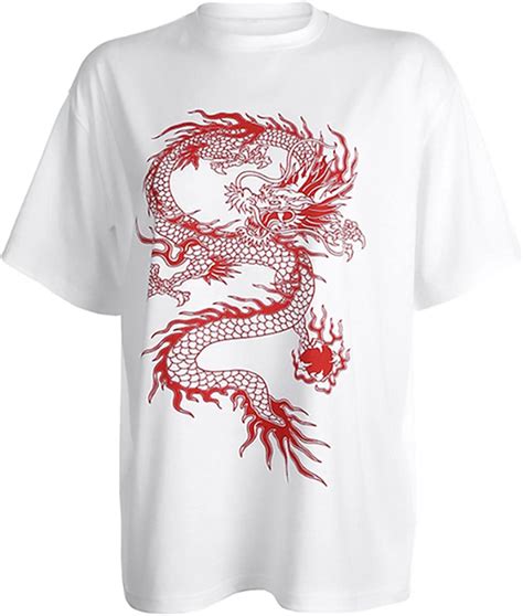 Dragon Printed T Shirt Women Short Sleeve Tee Shirt Casual Loose