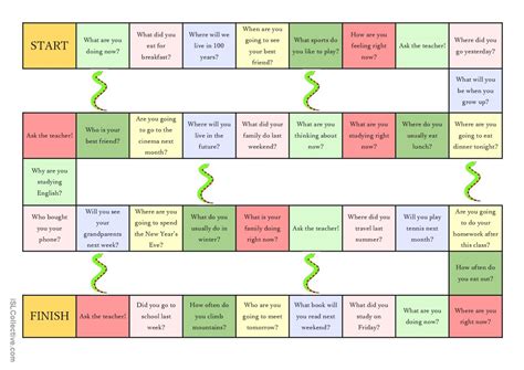 Tenses Board Game English Esl Worksheets Pdf Doc