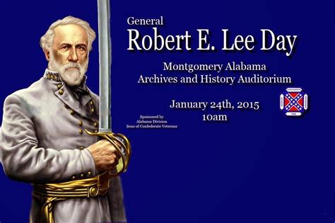 Alabama Flaggers Blog General Robert E Lee Day Montgomery
