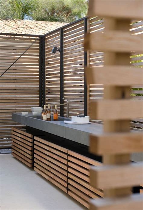 dekorasi dapur  konsep kayu minimalis modern desainer