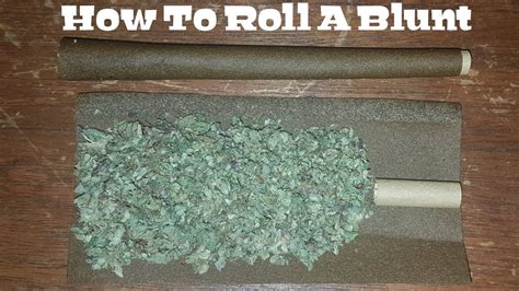 How To Roll A Blunt Step By Step And Easy Youtube