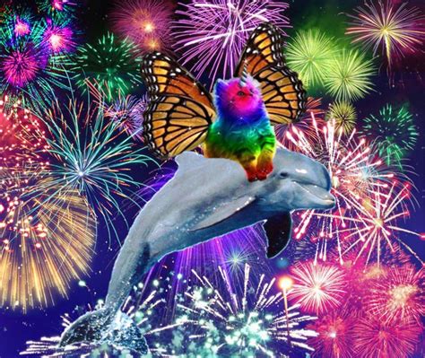 44 Best Rainbow Unicorn Kittehs Images On Pinterest Rainbow Unicorn