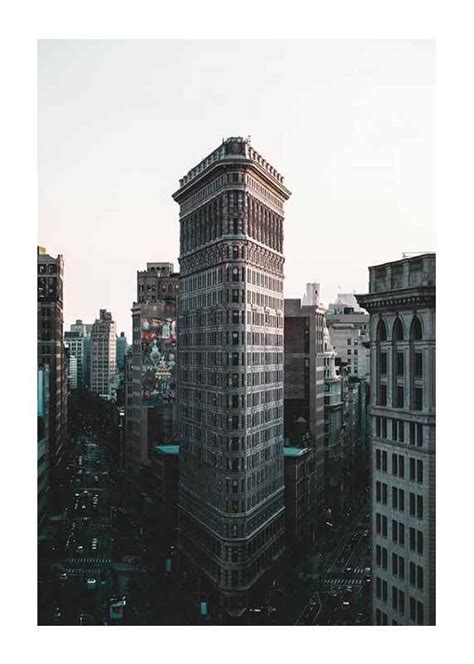 Flatiron Building Poster Fotokunst Städte Und Architektur