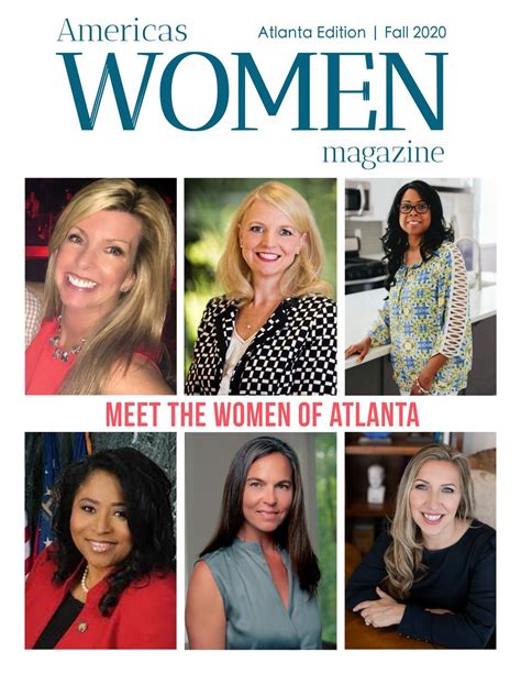 Atlanta Women Magazine Meet The Women Of Atlanta By Rich Borell Issuu