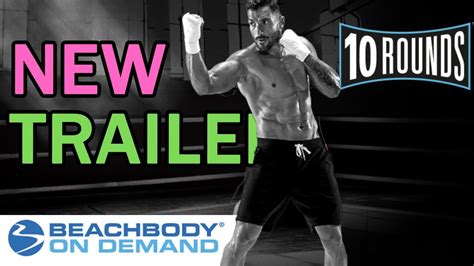 Beachbody 10 Rounds Trailer Shadow Boxing Weight Lifting Workout