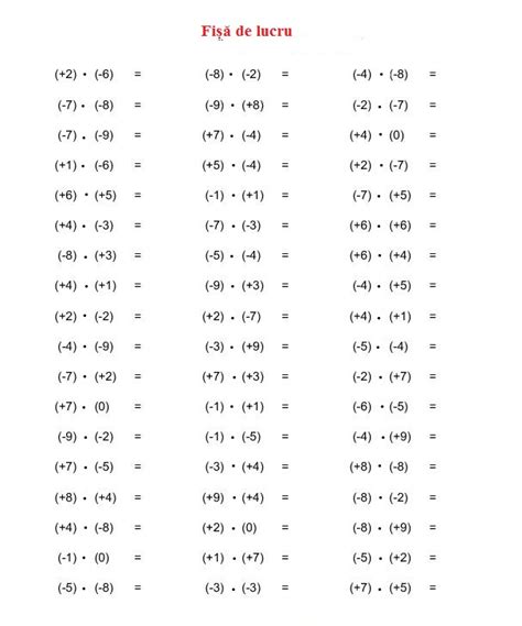 Impartiri Exercitii Matematica Clasa 4