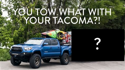 Tow Capacity 2016 Toyota Tacoma