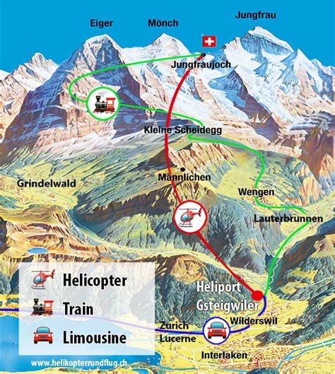 Jungfraujoch Top Of Europe Day Trip From Lucerne Helikopterrundflug