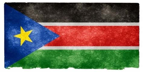 sudão do sul grunge bandeira foto grátis