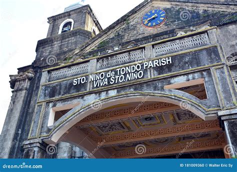 Parroquia Santo Nino De Tondo En Filipinas Tondo Manila Imagen