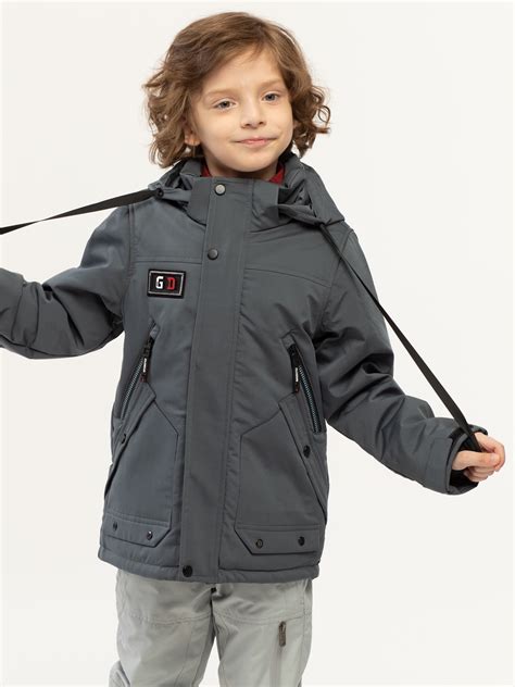 Boy Polyester Parka 5 Degrees And Above Wintertime