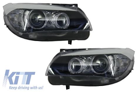 The x1 came with the latest generation of the bmw idrive system combined with the optional business and professional navigation. LED Angel Eyes Headlights suitable for BMW X1 E84 (2009-2013) Xenon Look