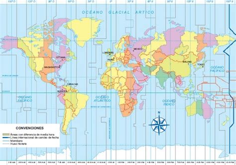 Husos Horarios Que Son Mapa Y Listado De Países Por Huso 52 OFF