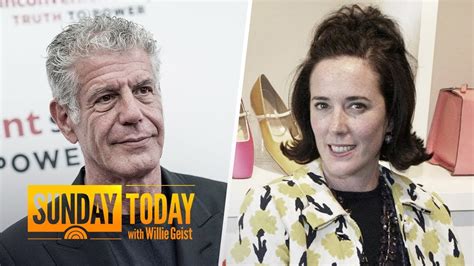 Anthony Bourdain And Kate Spades Deaths Spotlight Alarming Public Health Trend Sunday Today