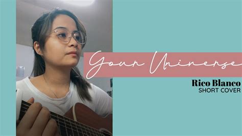 G tell me something em when i'm feelin' tired and afraid c h. YOUR UNIVERSE - Rico Blanco (Short Cover) | Philippines ...