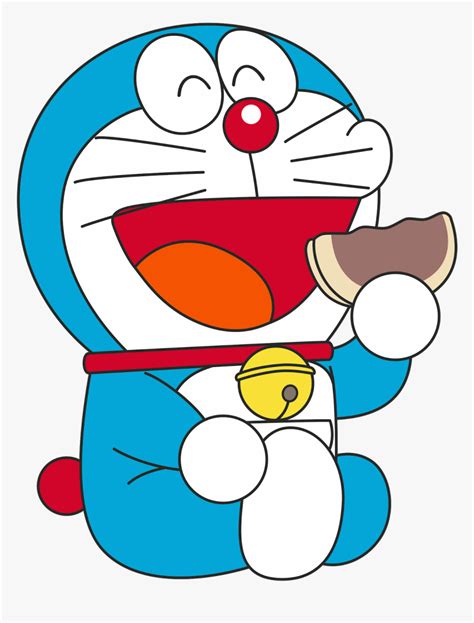 Doraemon Eating Dora Cake Hd Png Download Transparent Png Image