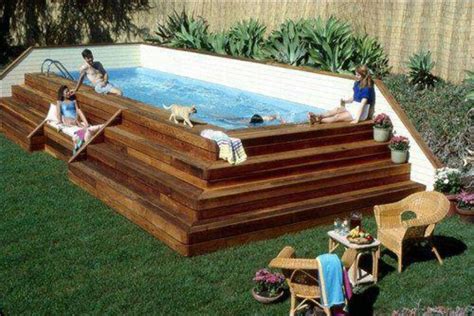 Concrete pools take a lot of expertise. Best above ground pool ever! | Backyard, Backyard pool, Backyard fun