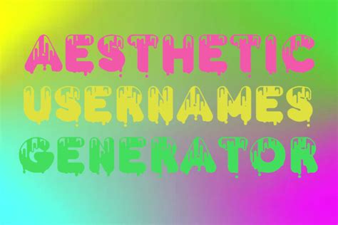 350 Aesthetic Usernames Generator 2023 Name Guider