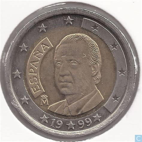 Piece De 2 Euros Rare Espagne Communauté Mcms