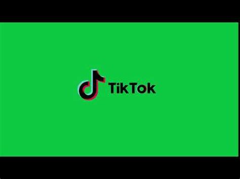 Tiktok Logo Animation Green Screen Simple Free Motion Graphics