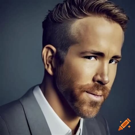 Image Of Ryan Reynolds With A Bald Head