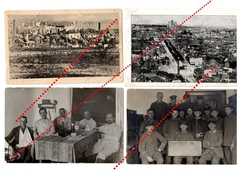 What might have happened if it. Germany WW1 32 photos Field Post postcards Solders Iron Cross Military Hospital Cemetery Ruins ...