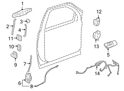 The door locks on my 1999 tahoe stopped working and i checked the fuse, which was fine. Chevrolet Tahoe Door Wiring Harness (Front) - 15940398 ...