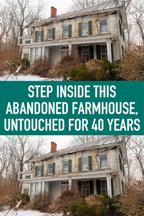 Step Inside This Abandoned Farmhouse Untouched For 40 Years Old Abandoned Houses Abandoned