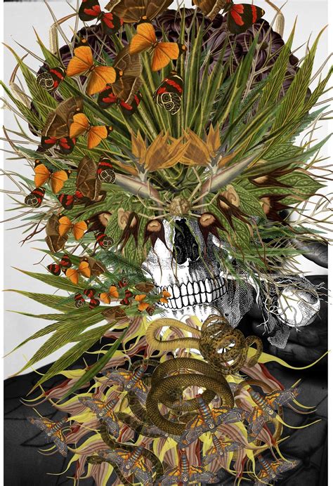New Anatomical Collages By Travis Bedel Collage Art Original Collage
