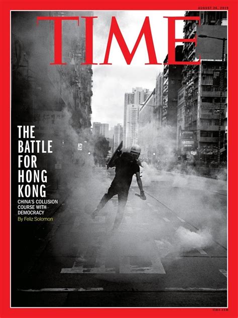 Hong Kong protests on Time Magazine cover again | Taiwan ...