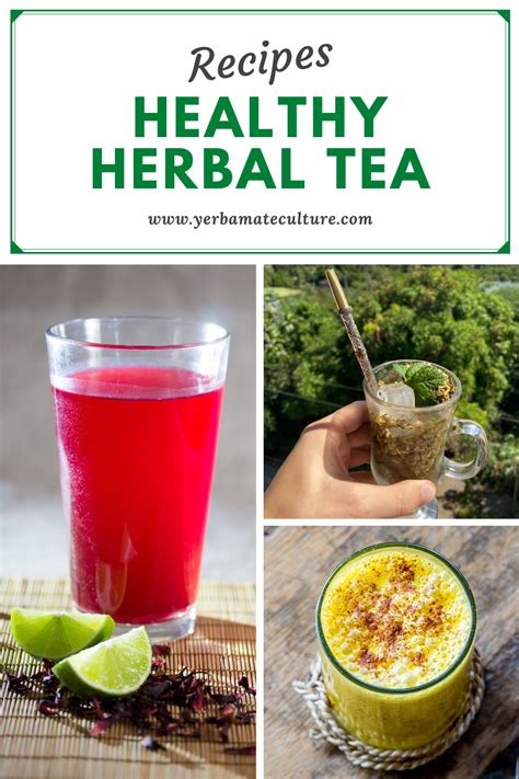 Healthy Herbal Tea Recipes Herbal Teas Recipes Healthy Teas Recipes