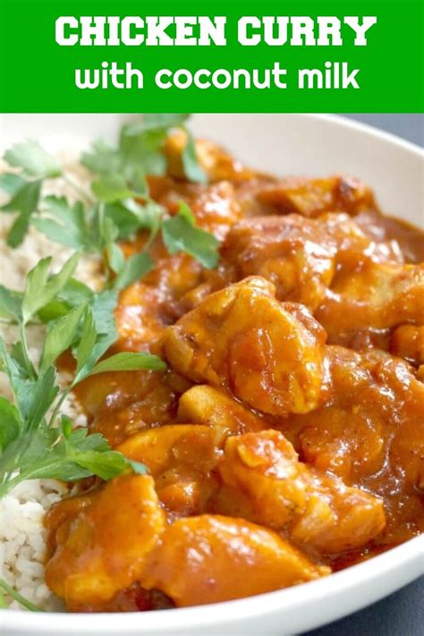 Indian Chicken Curry With Coconut Milk My Gorgeous Recipes