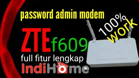 Namun memang kami lebih menyarankan anda untuk mengetahui password zte dengan mendatangi plaza telkom agar. Password Admin Zxhn F609 / How To Login Zte Router 192 168 ...