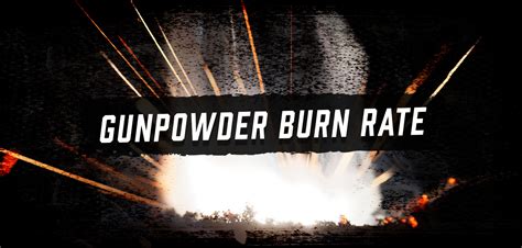 Learn About Gunpowder Burn Rate 80 Percent Arms