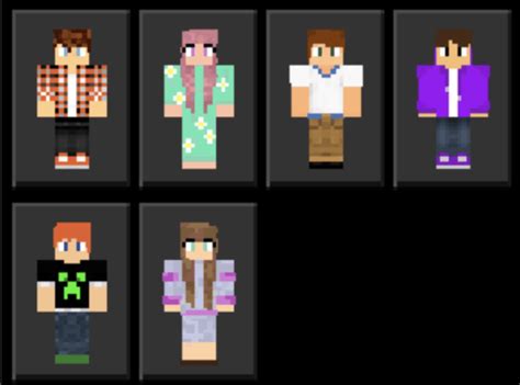 Casual Styles Minecraft Skin Pack 116067 1160 1