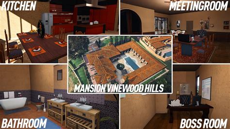 Mafia Mansion Vinewood Hills By Lusino Mapping Mlo Gtav Fivem