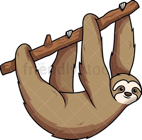 Use light, smooth strokes to begin. Coloring Pages Easy Cute Slothes Handing On Trees Baby ...
