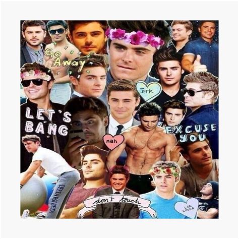 Zac Efron Collage Wallpapers Wallpaper Cave