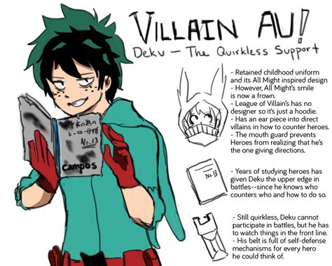 This Makes Sense But If He Became A Villain After Gaining His Quirk He