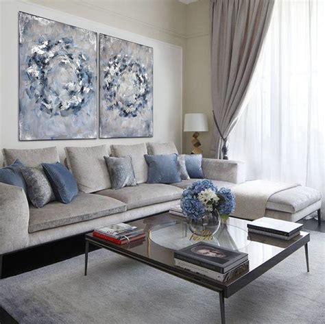 10 Grey White Blue Living Room Decoomo