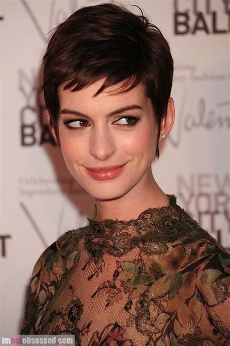 Is Anne Hathaway Hollywoods New Short Hair Sweetheart