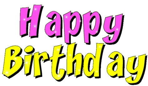 Download High Quality Happy Birthday Clipart Free Glitter Transparent