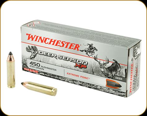 Winchester 450 Bushmaster 250 Gr Deer Season Xp Extreme Point