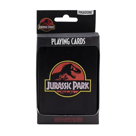 Jurassic World Jurassic Park Playing Cards Ubicaciondepersonascdmx