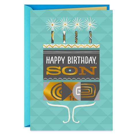 Möbel And Wohnen Hallmark For A Super Son Happy Birthday Greeting Card